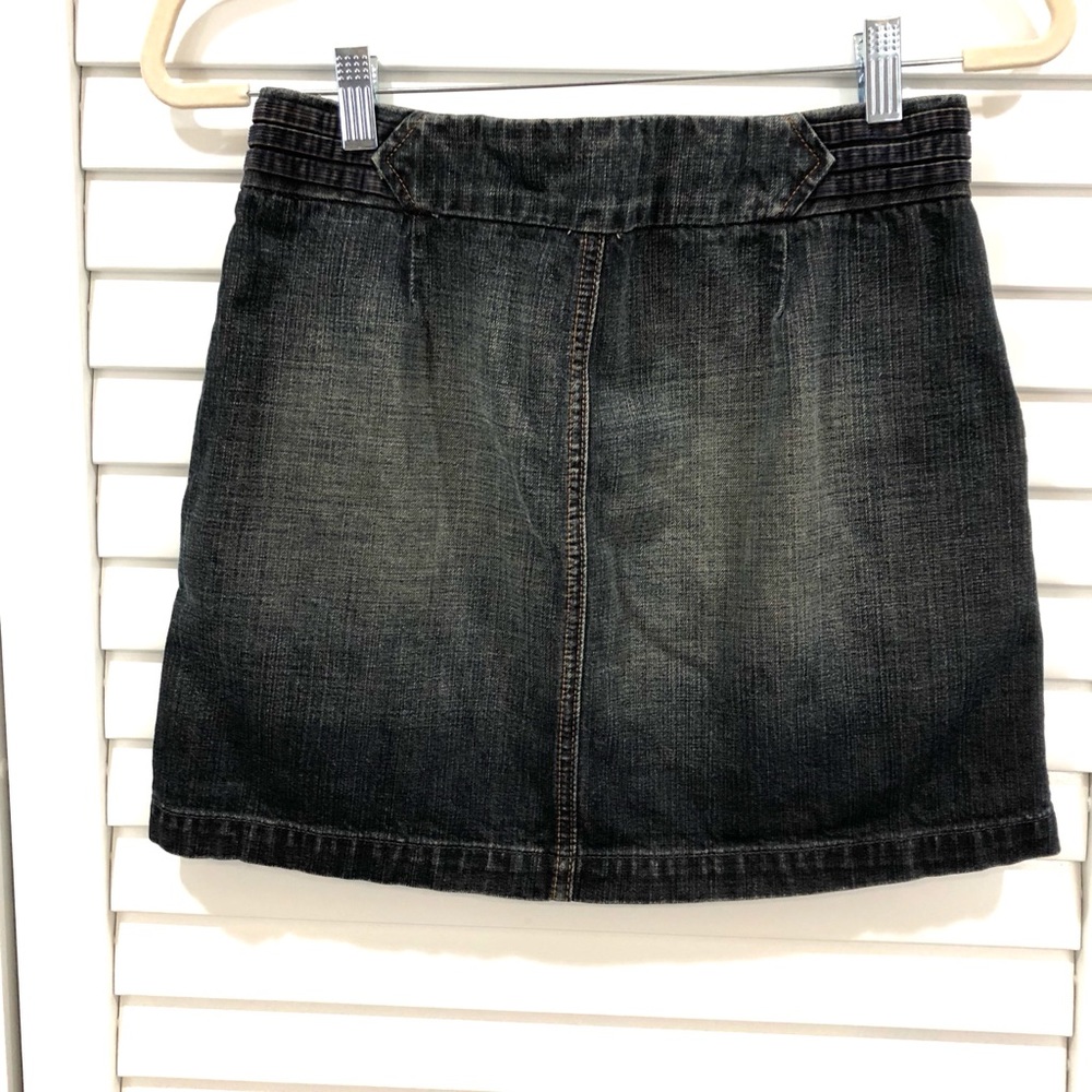 7 For All Mankind Denim Mini Skirt - Picture 2 of 7